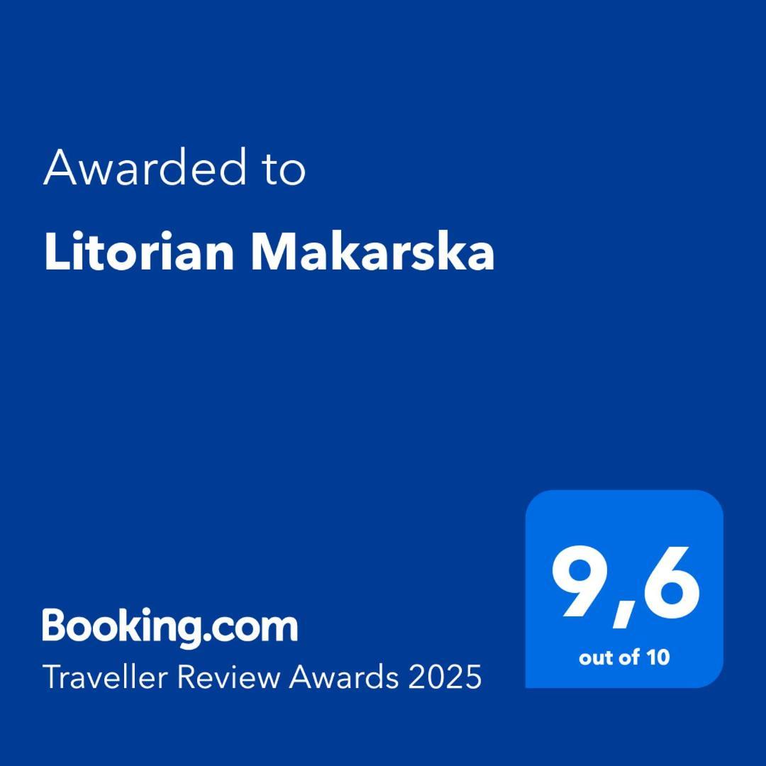 Litorian Makarska Apartment Exterior foto